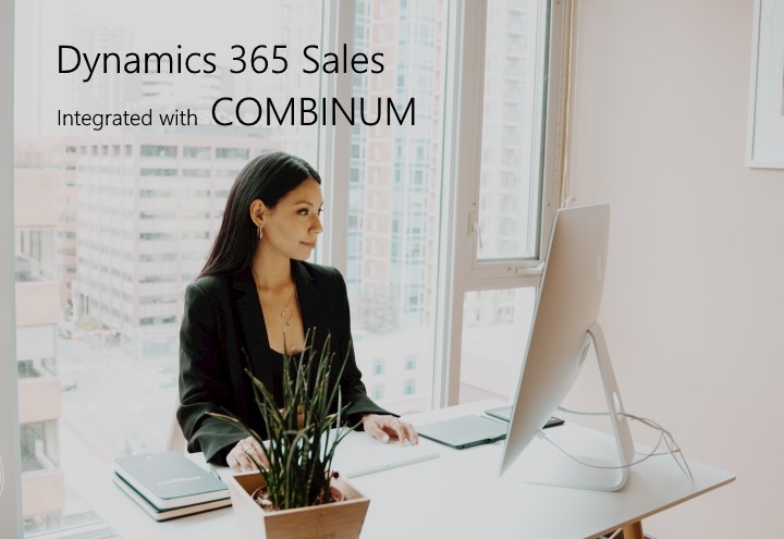 Dynamics 365 Sales integrerat med COMBINUM